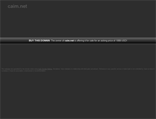 Tablet Screenshot of caim.net